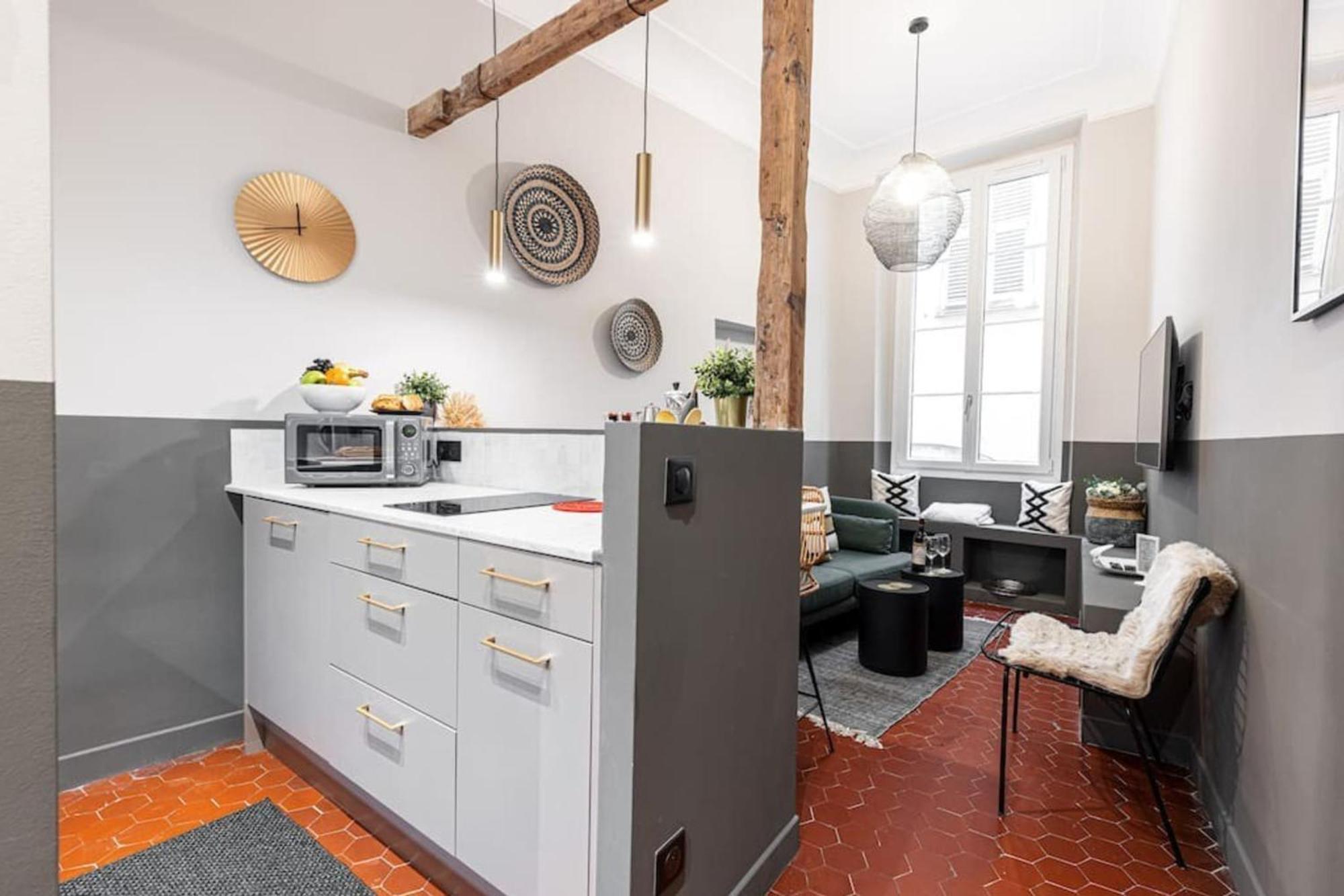 La Croix - Old Town Modern Apartment - 2 Bedrooms Nizza Kültér fotó